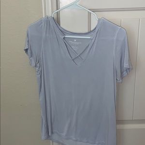 American eagle outfitters flowy shirt